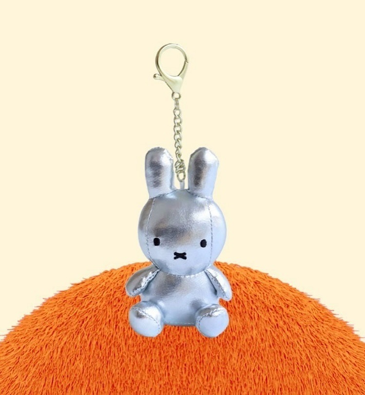 韓國限定 Miffy 金銀款公仔匙扣