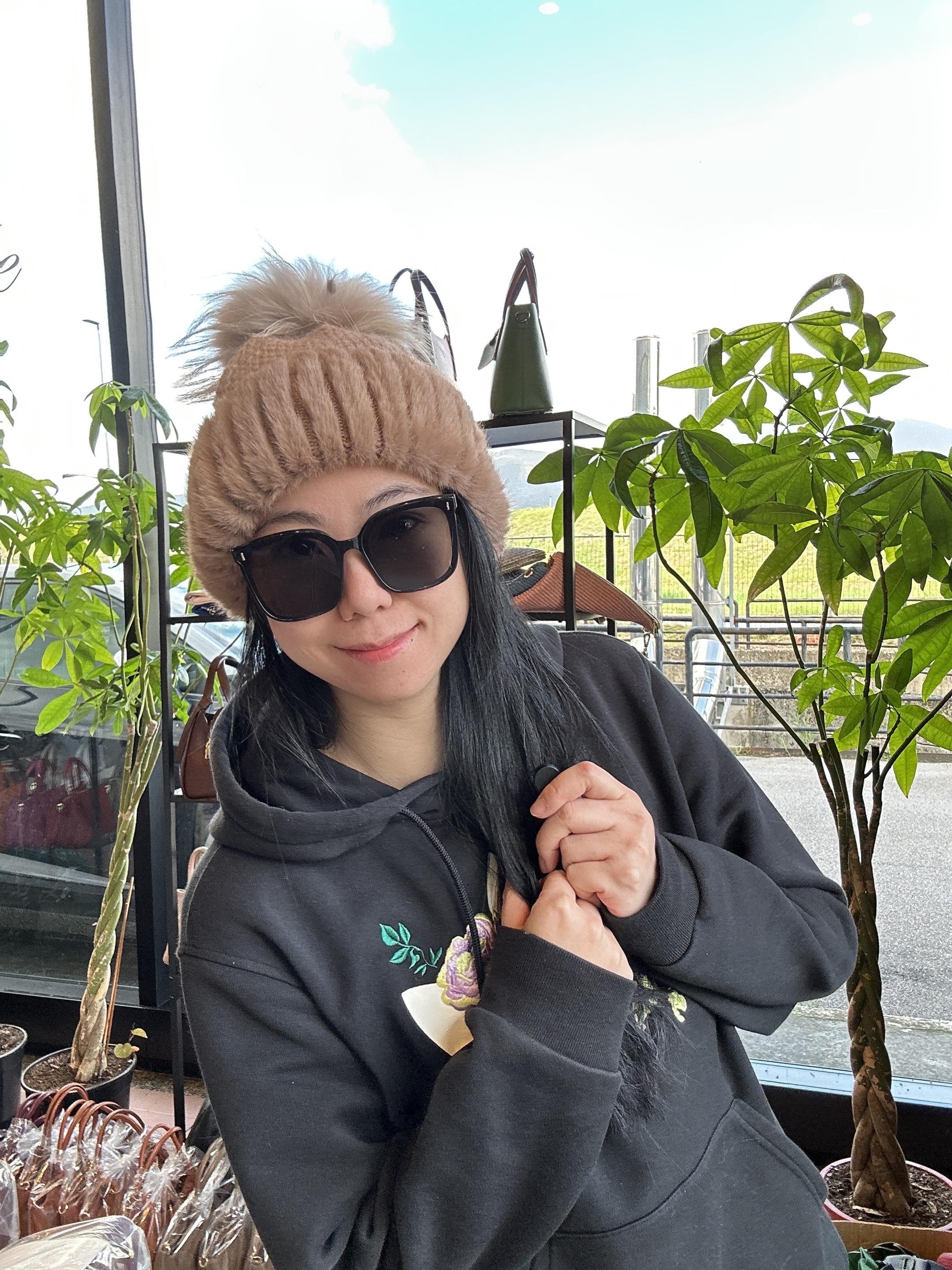 【直播】 LL102629 意大利毛毛冷帽