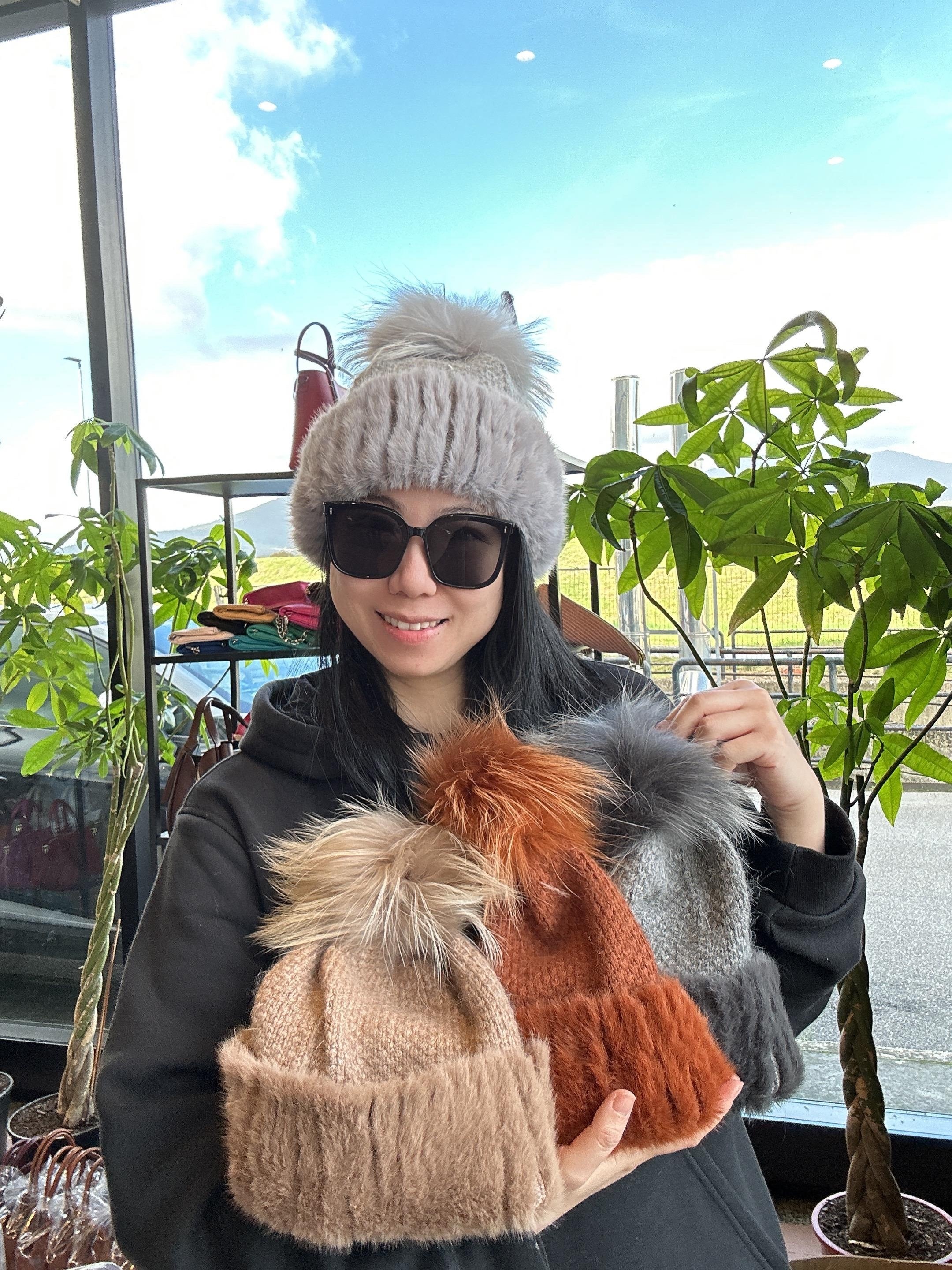 【直播】 LL102629 意大利毛毛冷帽