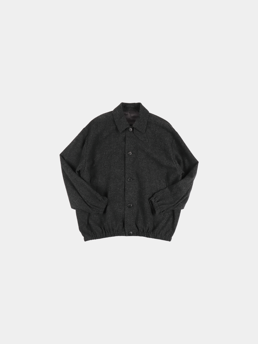YOKO SAKAMOTO Oversized Blouson Houndstooth