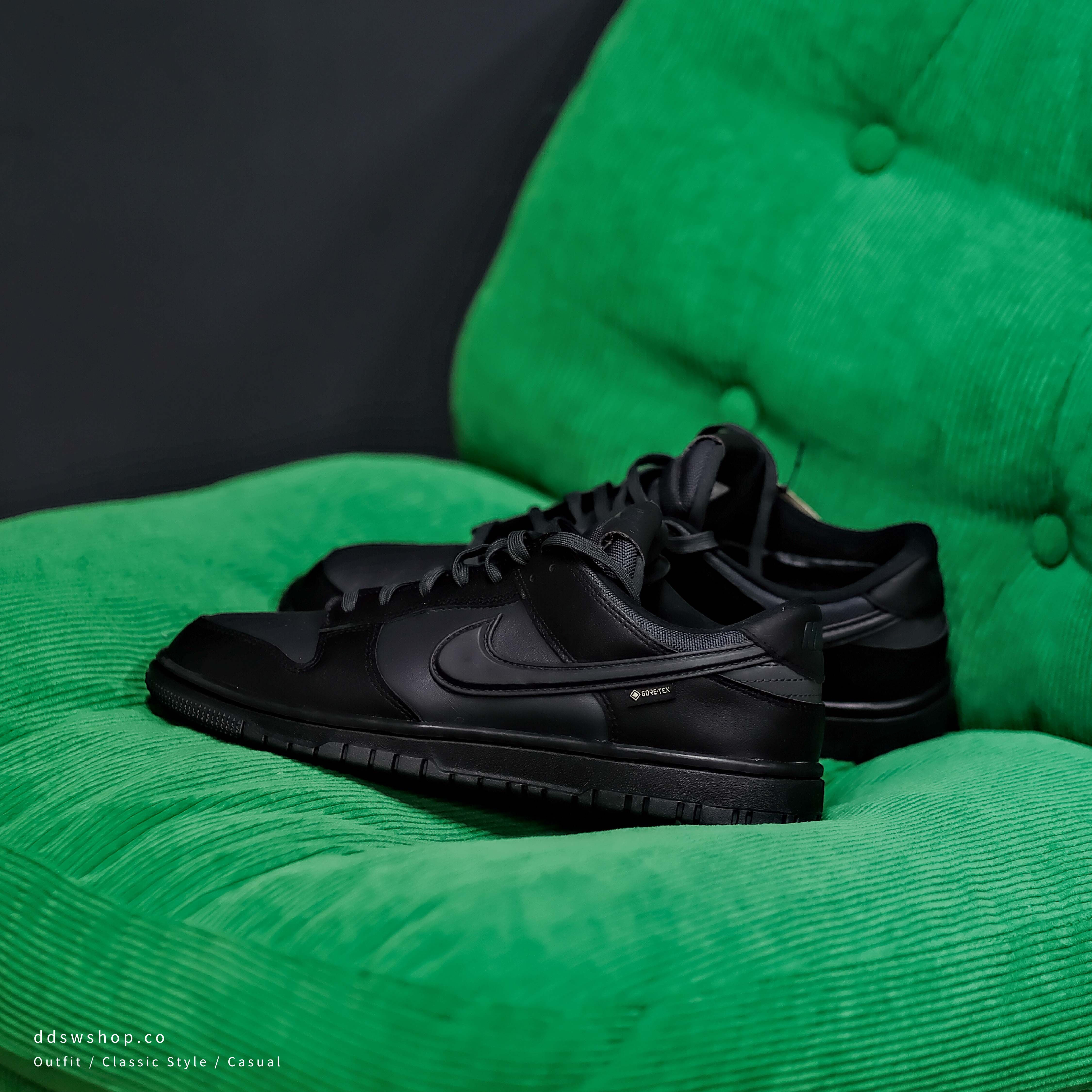 "代購"NIKE DUNK GORE-TEX GTX 黑武士 防潑水 全黑男鞋 HQ2053-001