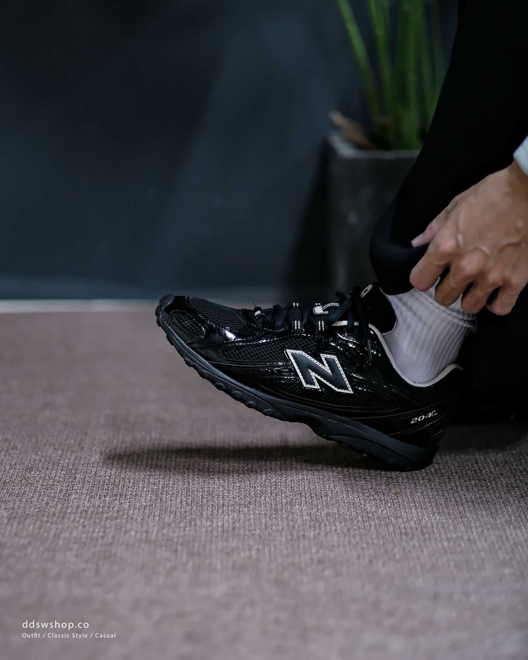 "代購" New Balance 204L "Black Timberwolf" 黑色 U204LMRA