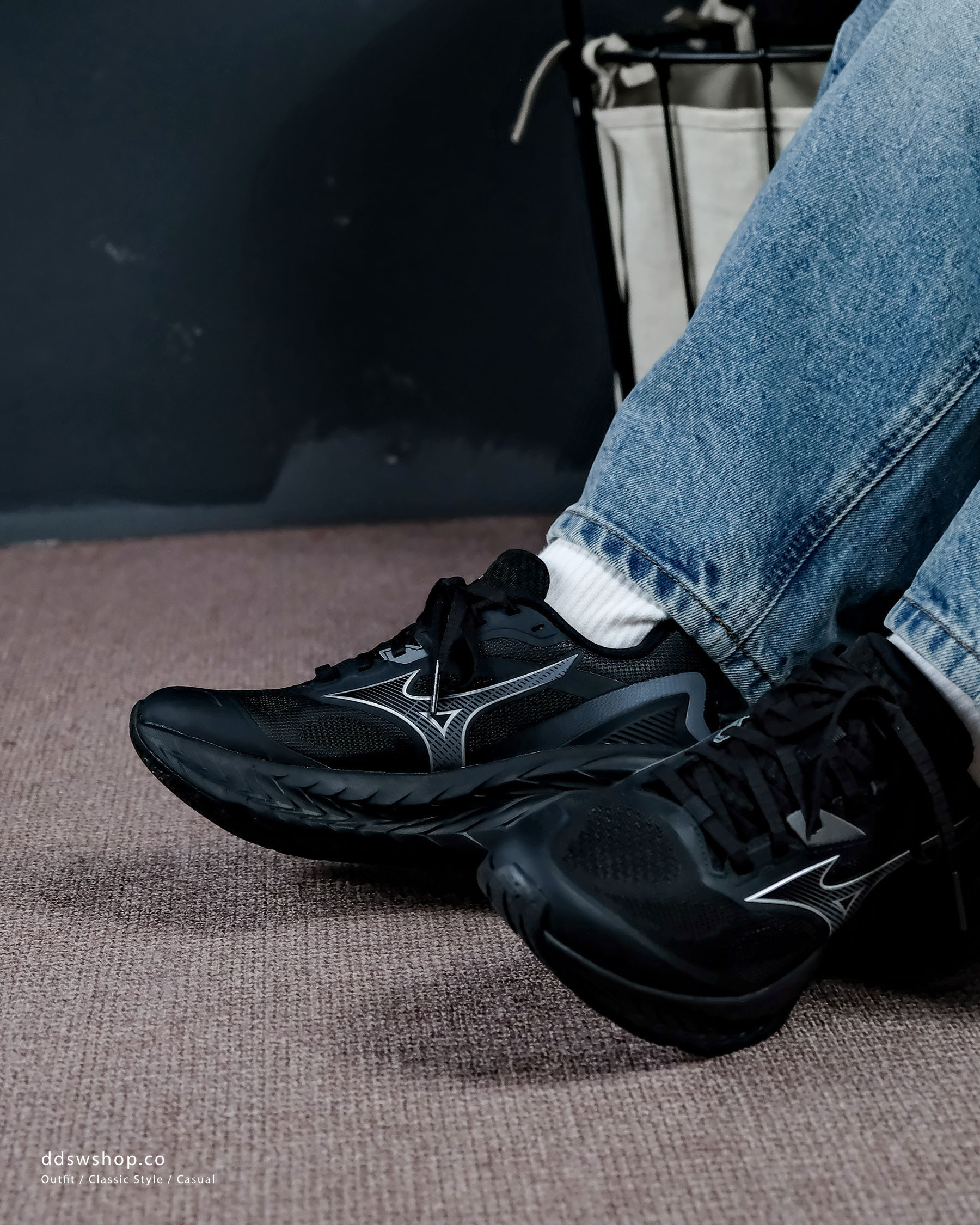 "代購" MIZUNO ASTRO "Dark Aesthetic" 黑魂 D1GH250501