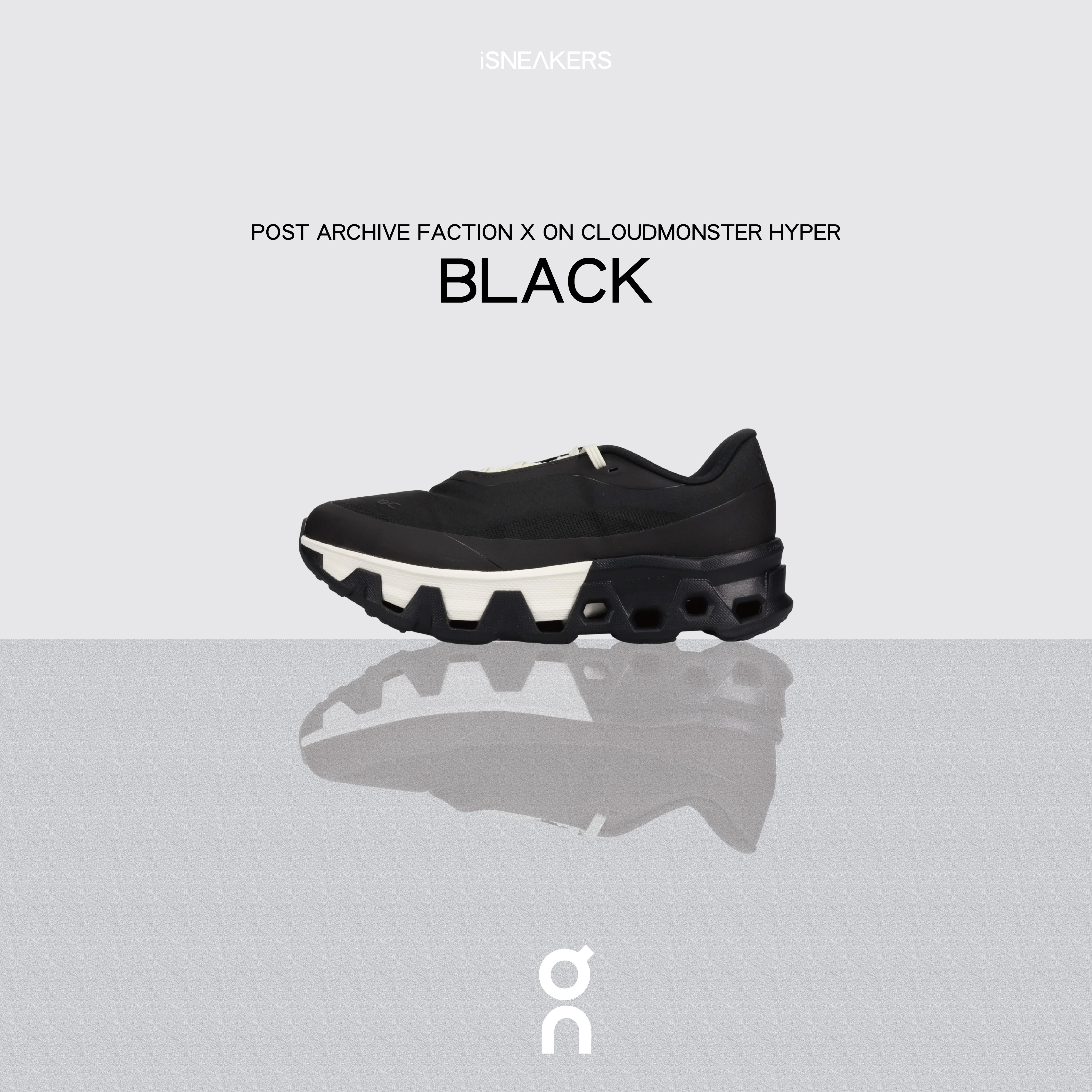 iSNEAKERS｜POST ARCHIVE FACTION x On Cloudmonster Hyper "Black" 黑白 3MF30931043