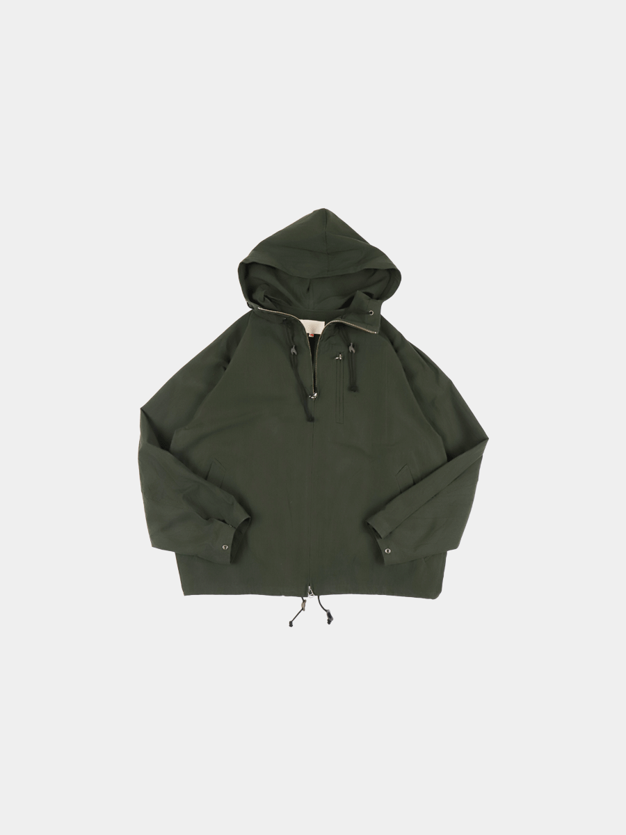 YOKO SAKAMOTO Hooded Jacket Olive
