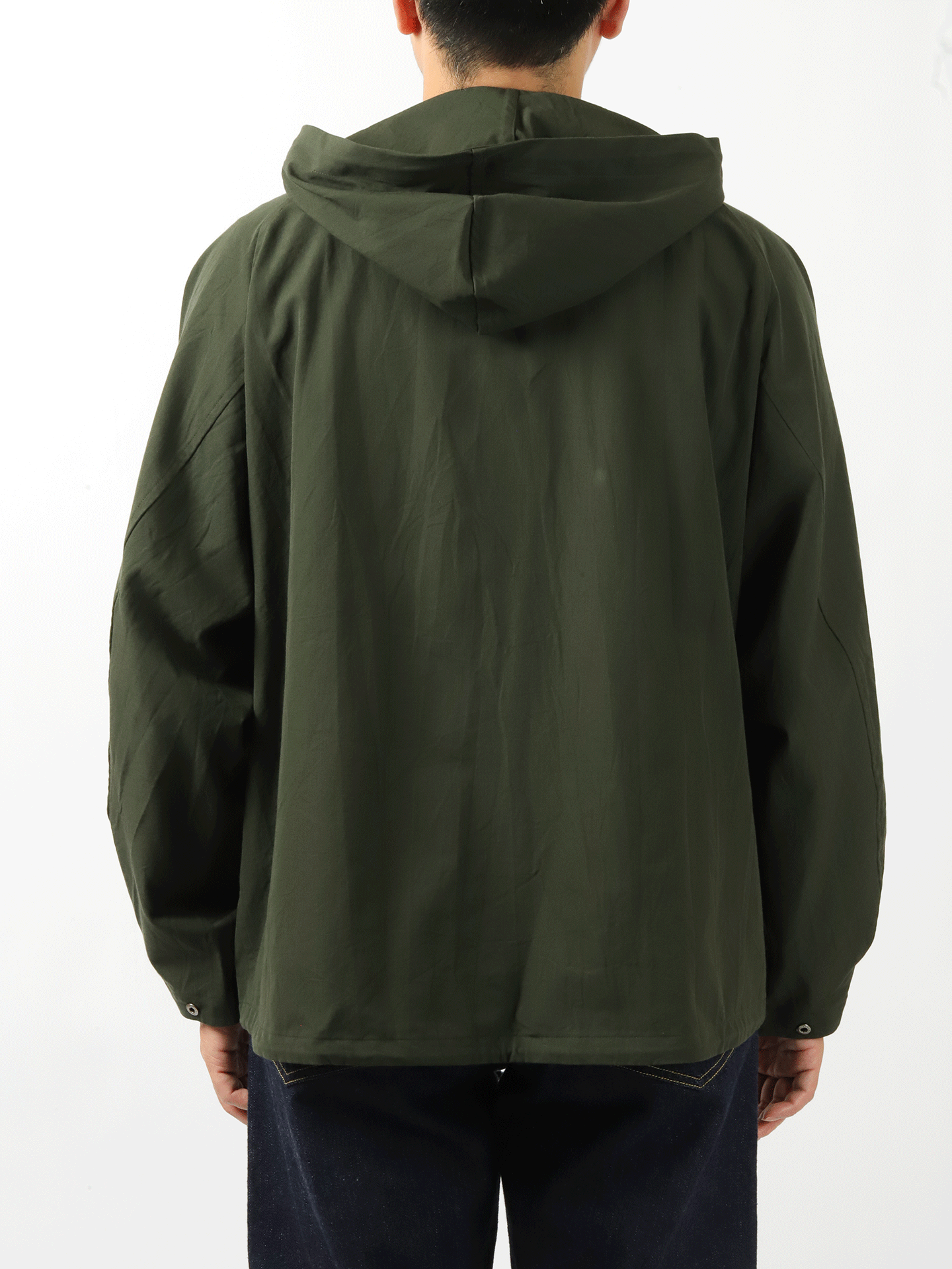 YOKO SAKAMOTO Hooded Jacket Olive