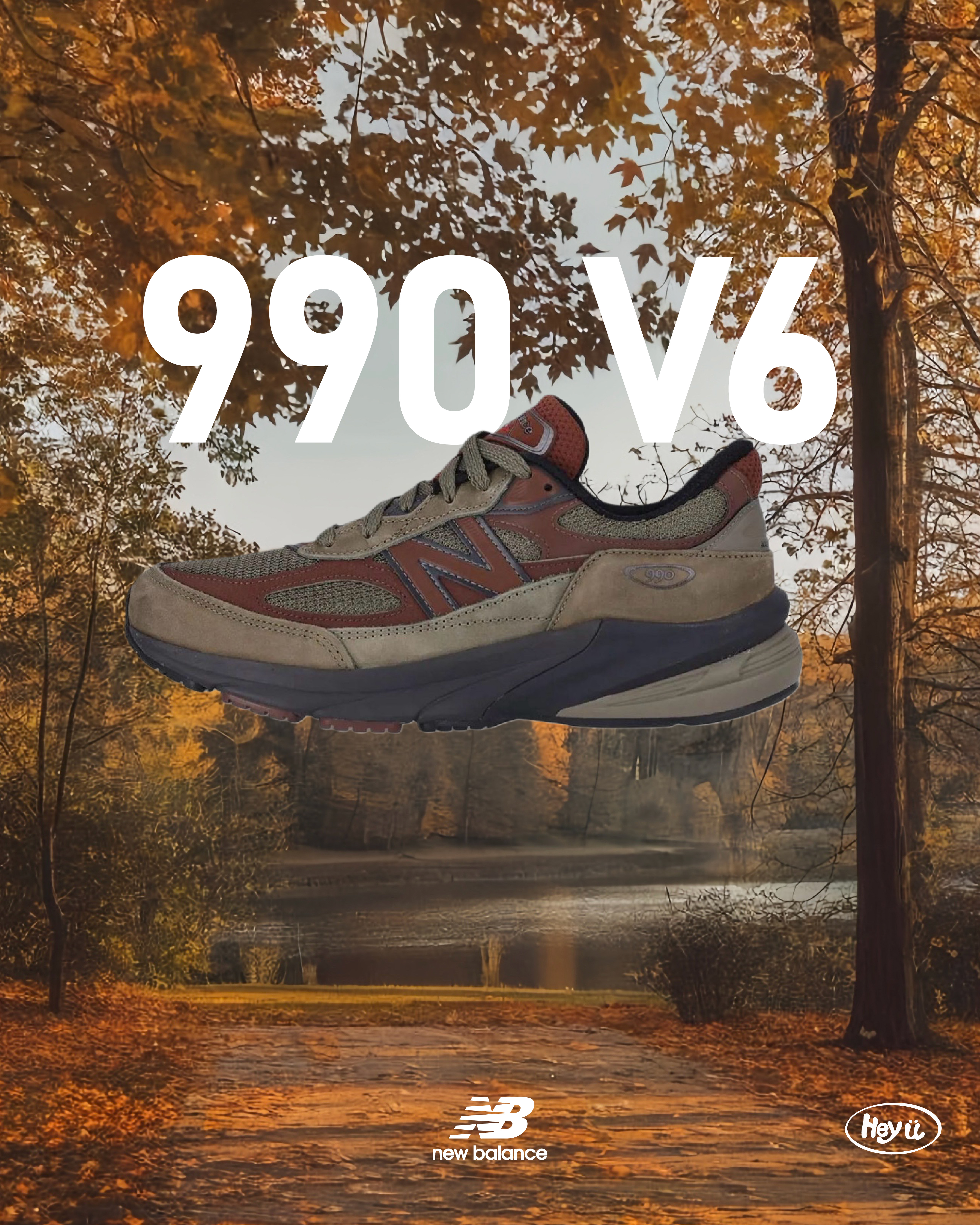 New Balance 990 V6(深棕咖色)