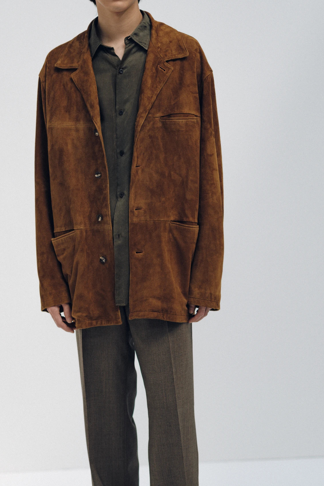 KAPTAIN SUNSHIN SHEEPSKIN HALF COAT