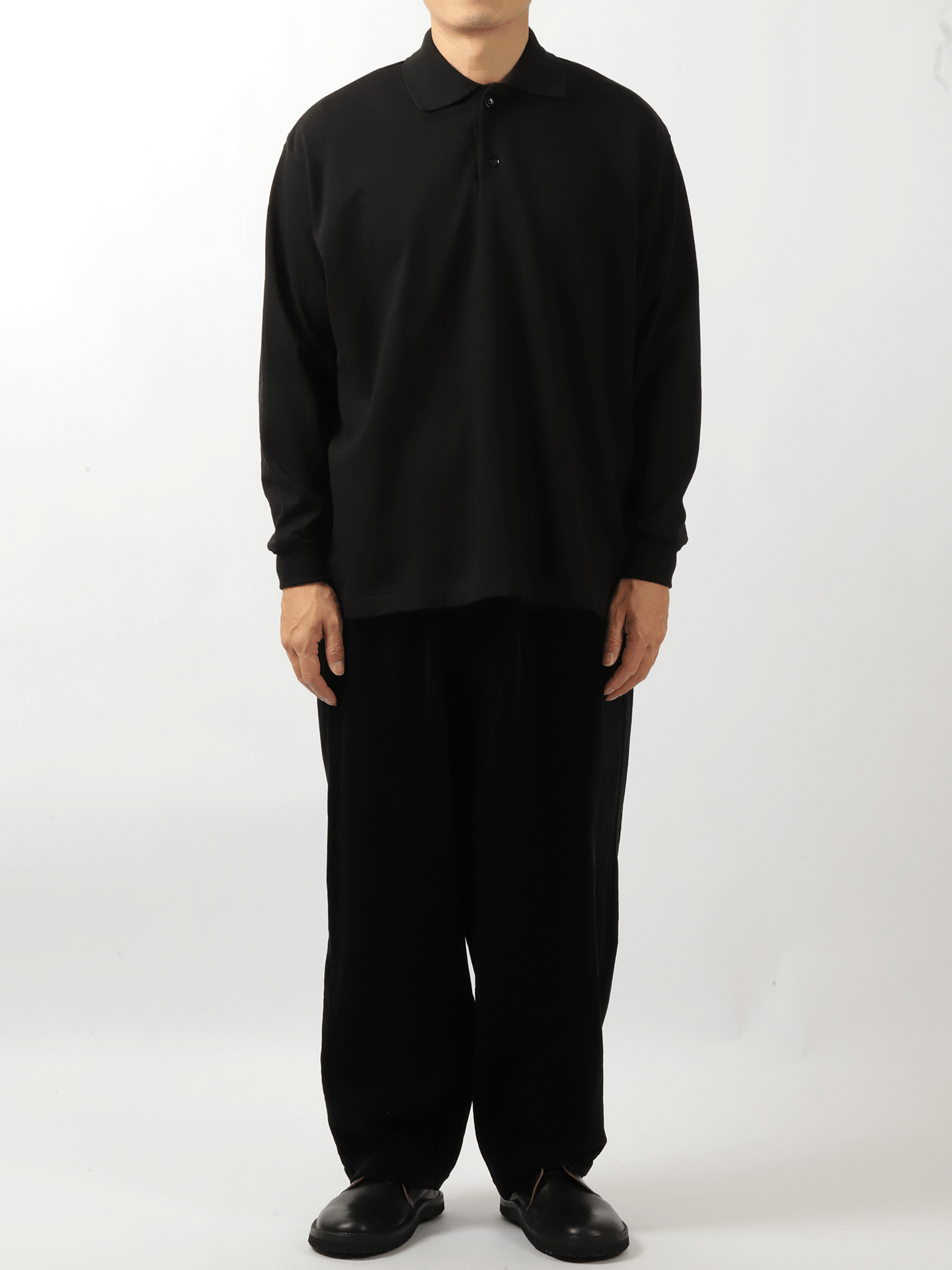 YOKO SAKAMOTO Tube L/S Polo