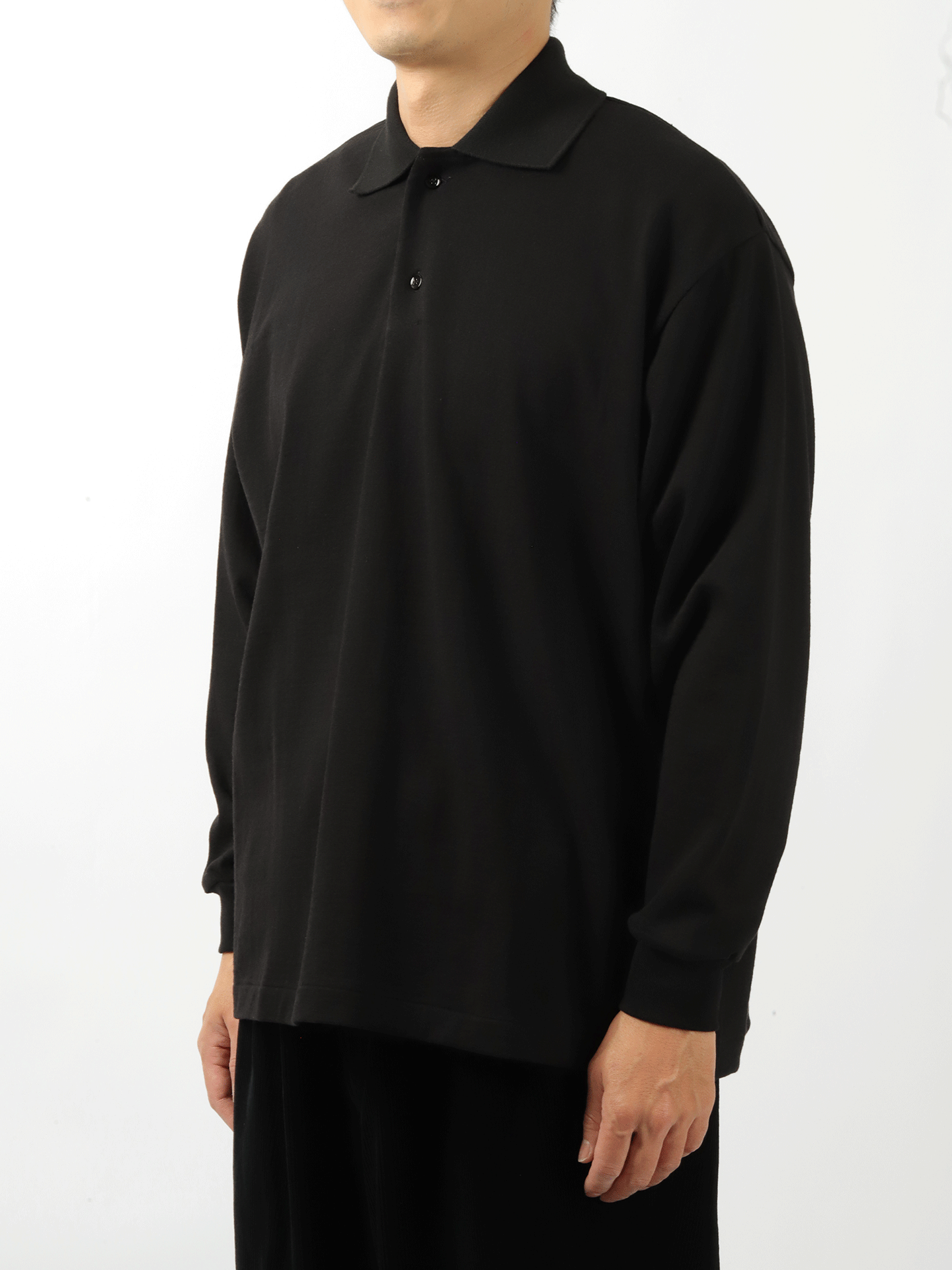 YOKO SAKAMOTO Tube L/S Polo