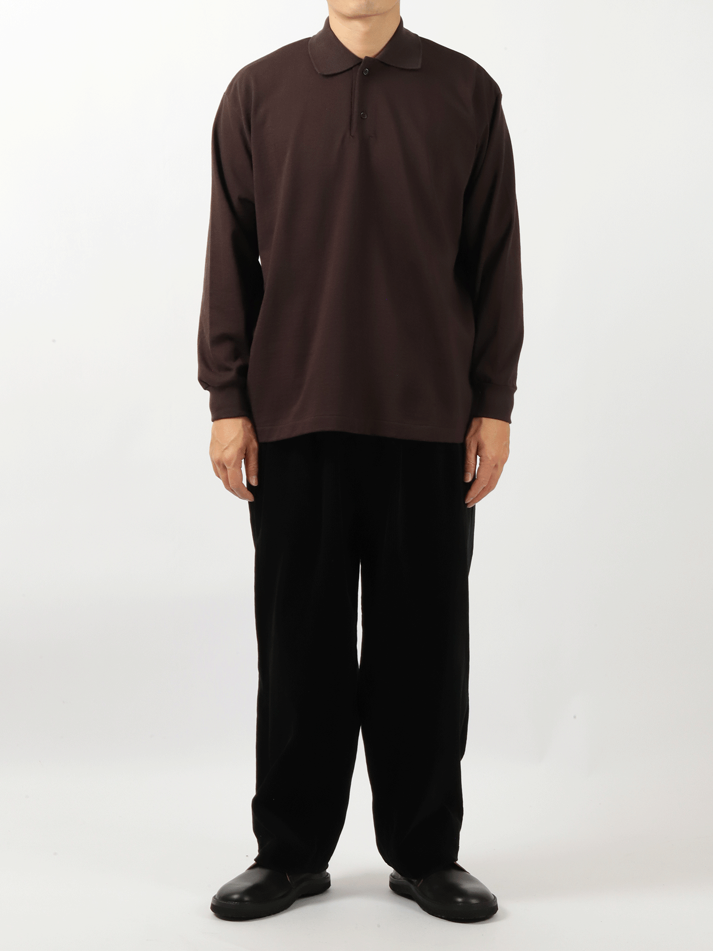 YOKO SAKAMOTO Tube L/S Polo