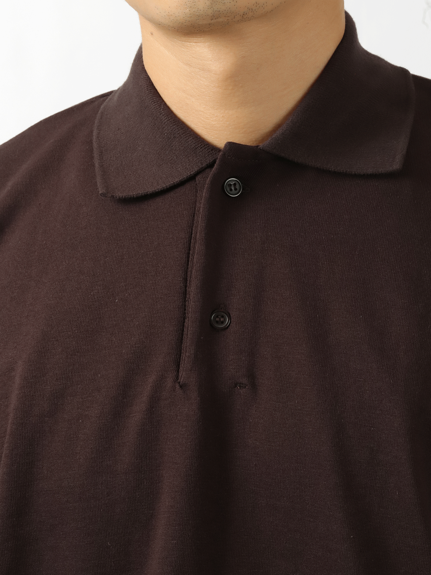 YOKO SAKAMOTO Tube L/S Polo