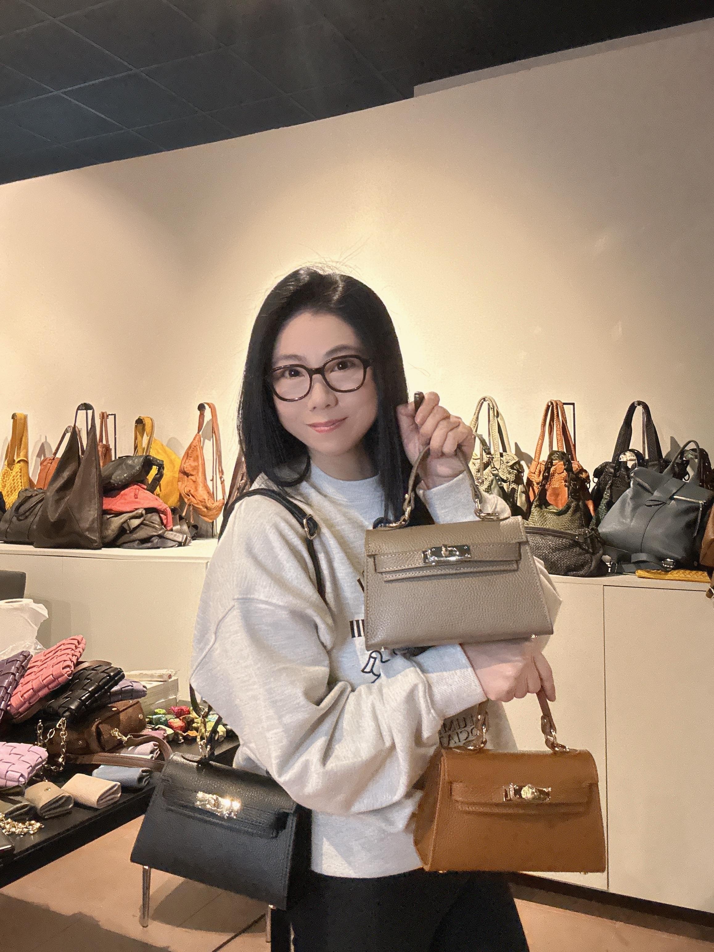 【直播】意大利皮具 LL102721 前蓋手提包