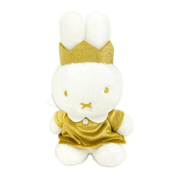 日本 Miffy 70周年 金色造型公仔匙扣