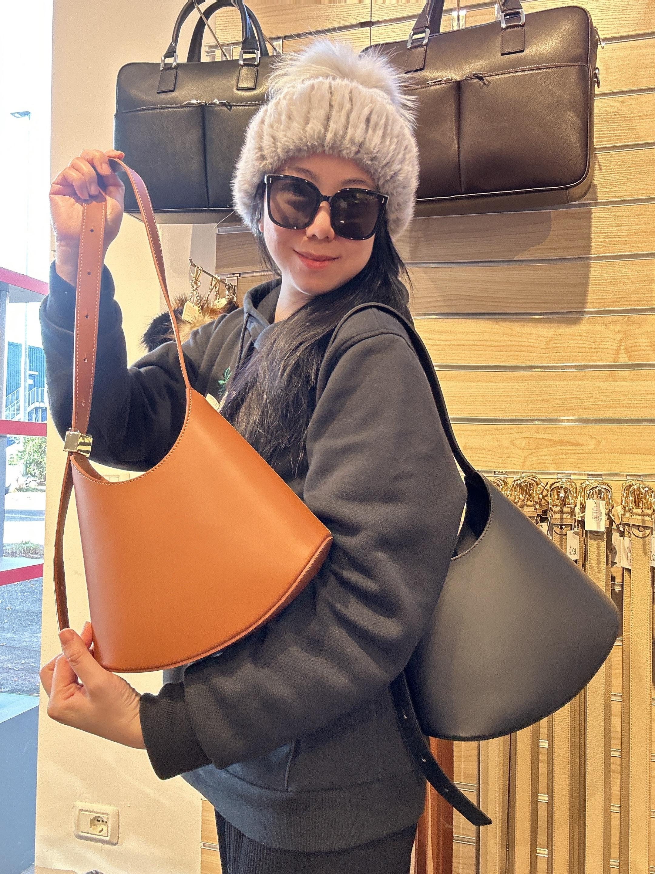 【直播】意大利皮具 LL102603 可調較腋下包