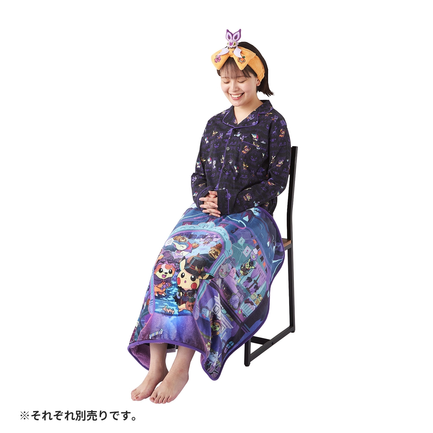 「ACG.GO」「預購」Halloween Ghost Chateau 連袋毛墊 - Pokemon 精靈寶可夢