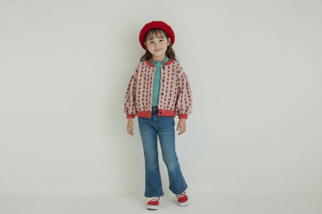 正韓春orangemom 親子裝_跟媽咪一起的花花外套