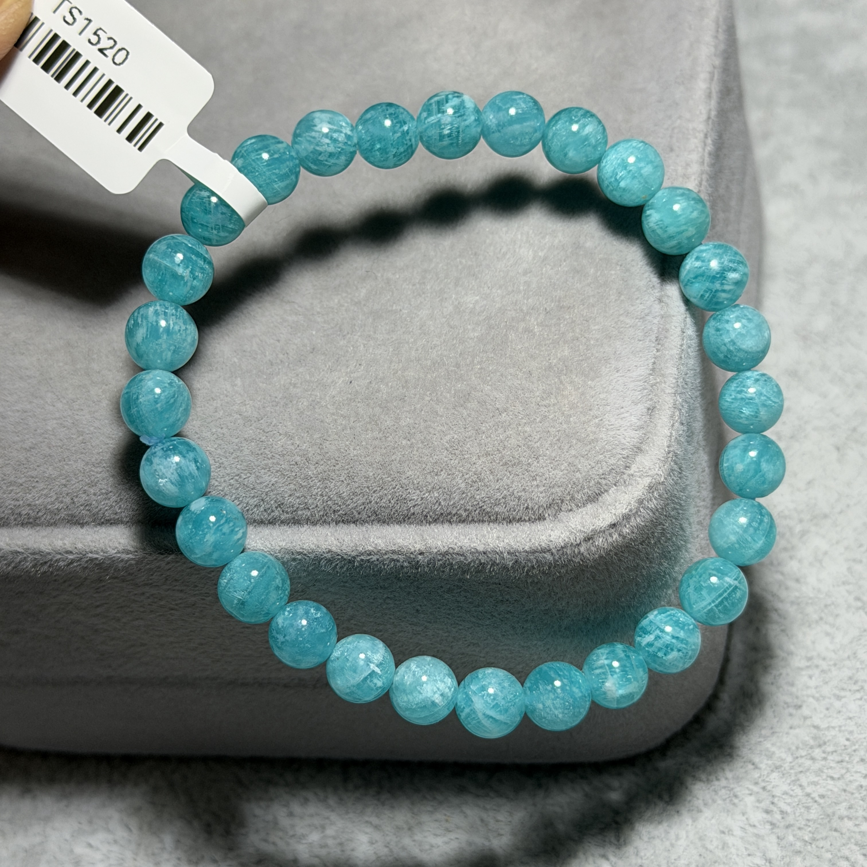 頂級莫桑天河石 6.5+mm TS1520