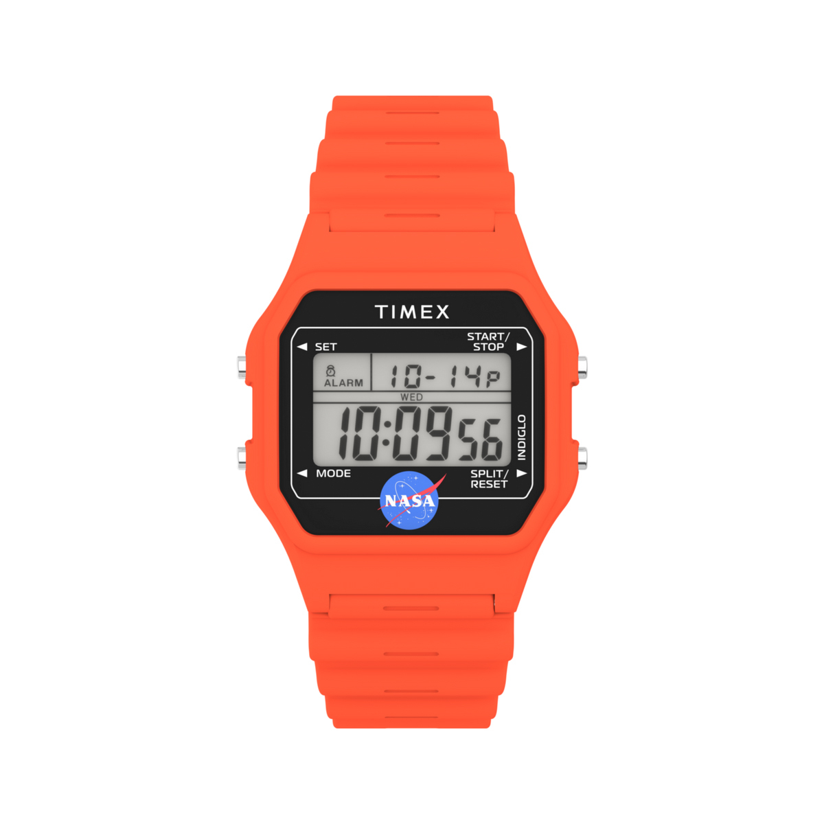 Timex Main Street NASA Artemis Digital 36mm Resin Strap Watch TW2Y13300
