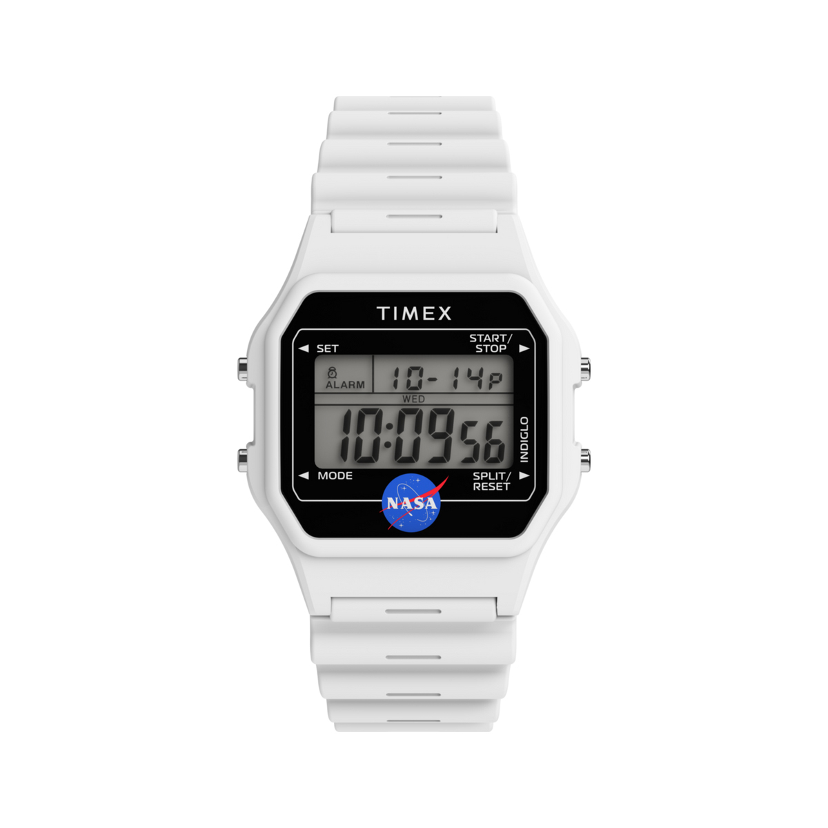 Timex Main Street NASA Artemis Digital 36mm Resin Strap Watch TW2Y13500