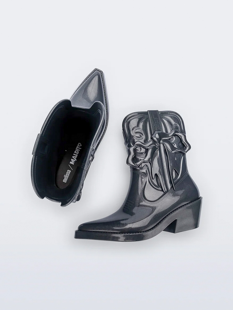 Maldito X Melissa Texas Dark Gray