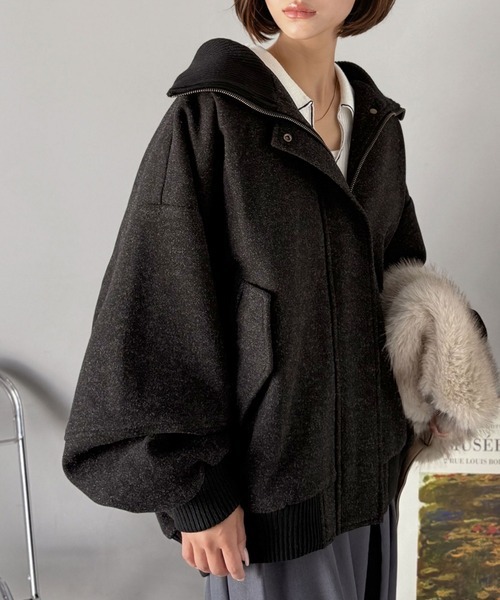 日本🇯🇵連線 JAVA 超保暖高領梅爾頓夾克外套 男女可穿 羅紋高領 外套 夾克 厚外套 保暖 長袖 3色(任買兩件711免運)/預購