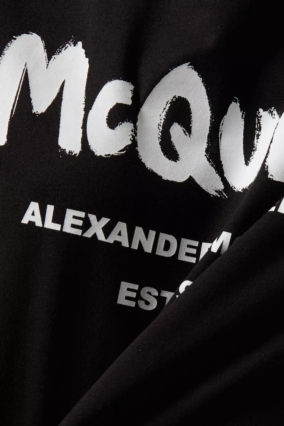 【預購】ALEXANDER MCQUEEN Q1029102 男裝款短袖TEE (Oversized fit)