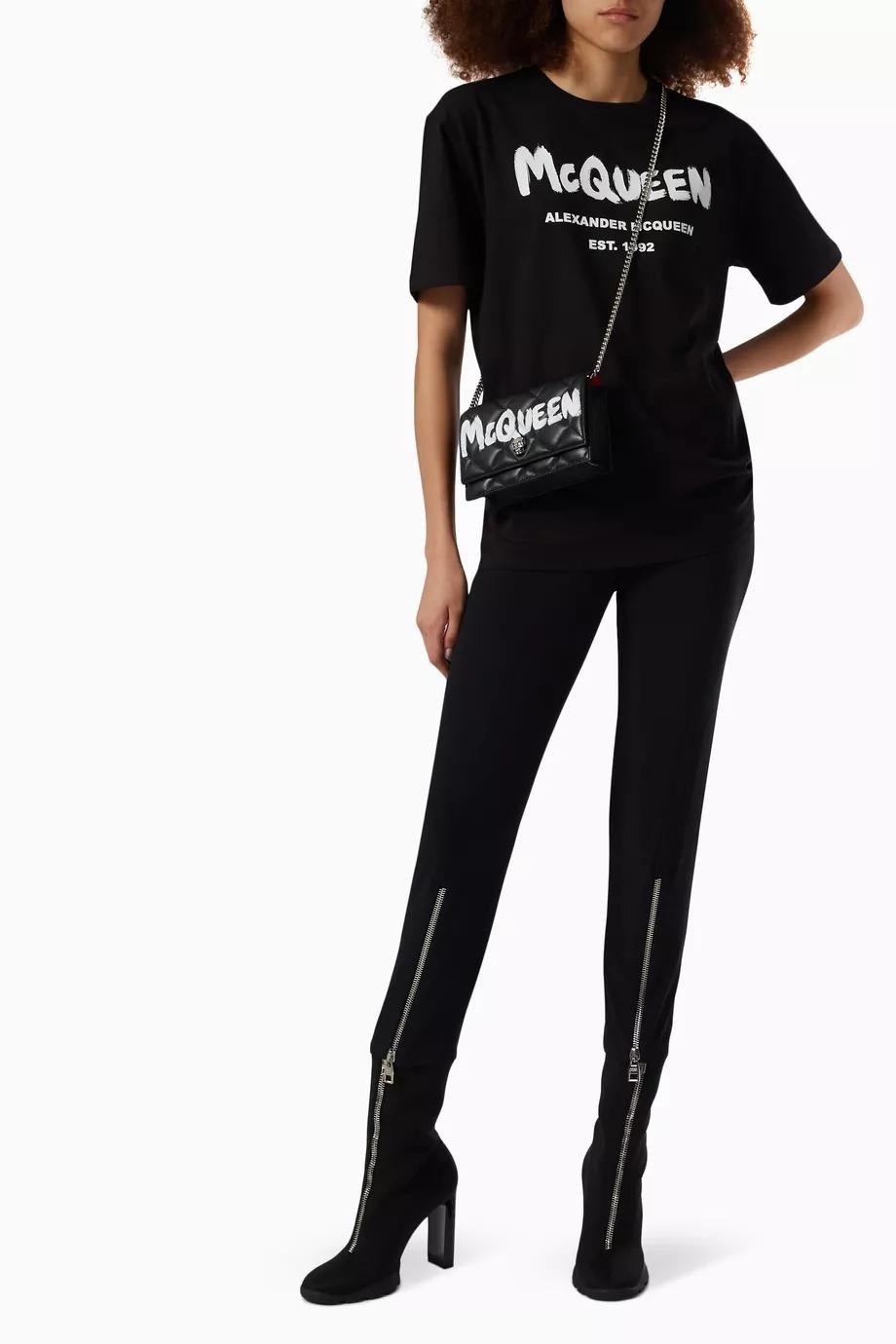 【預購】ALEXANDER MCQUEEN Q1029101 女裝款短袖TEE (Regular fit)