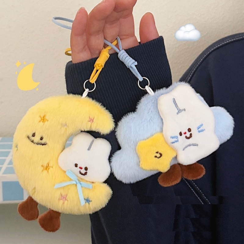 《10291》月亮與兔子吊飾