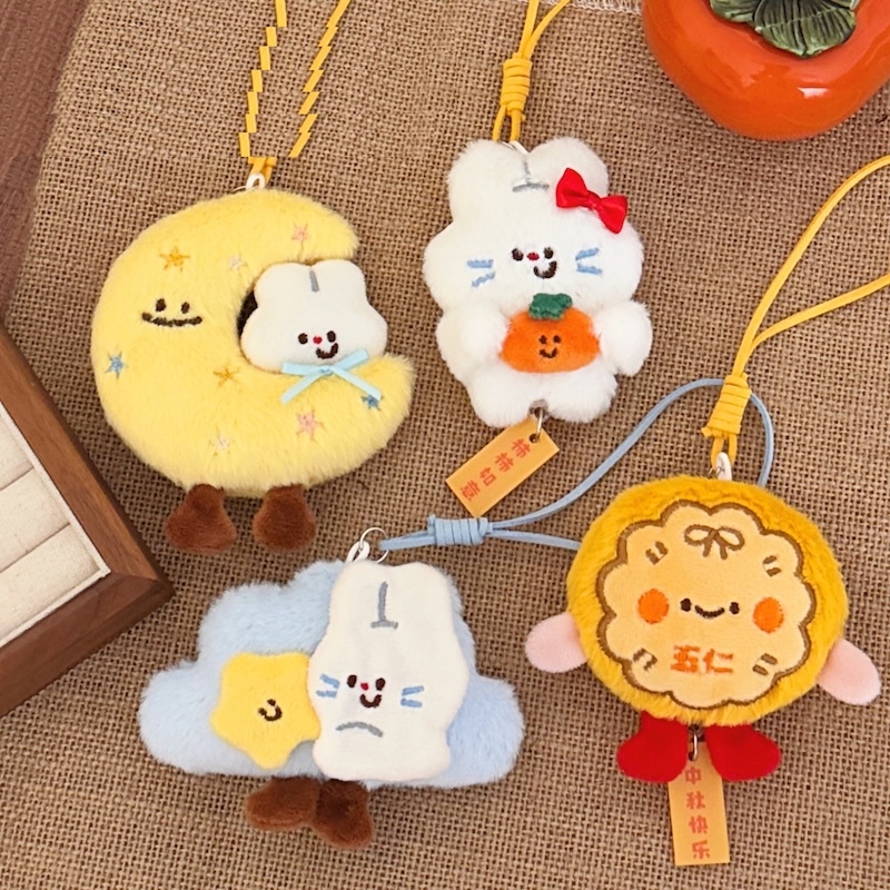 《10291》月亮與兔子吊飾