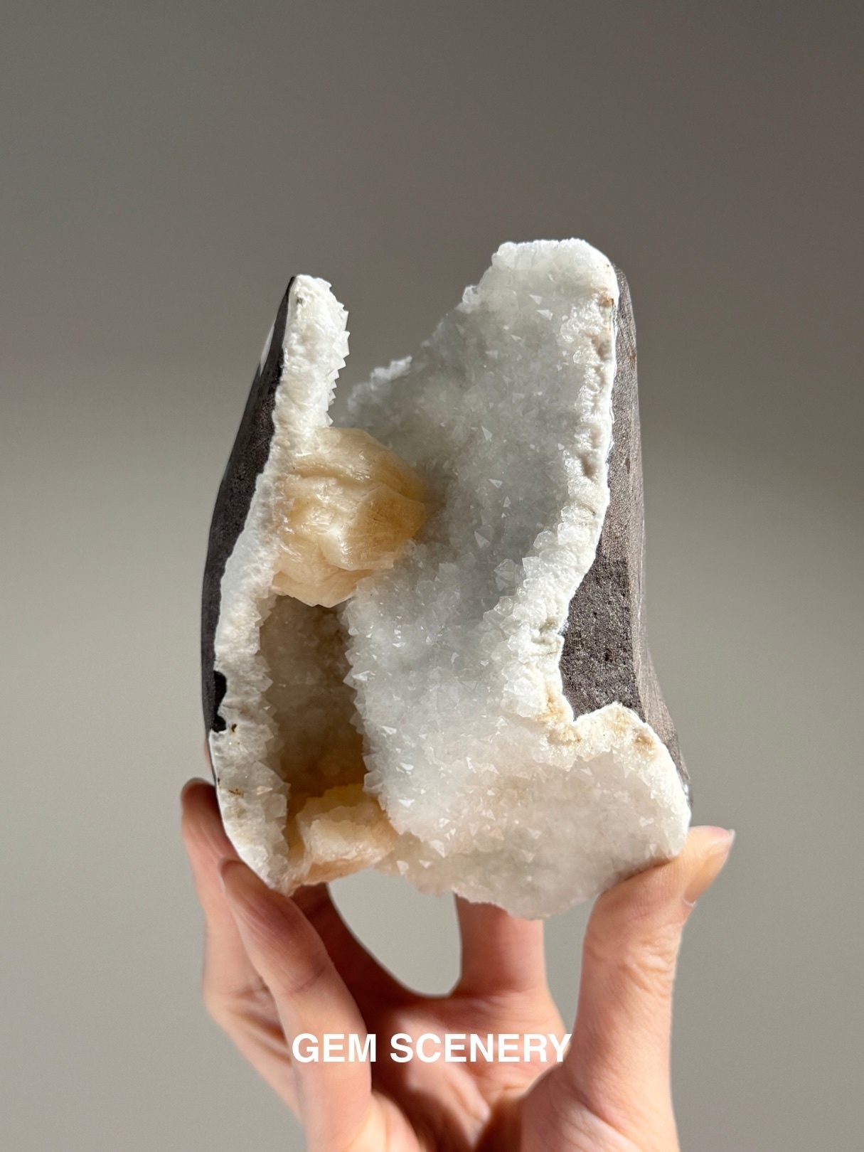 Realm of Still White - Stilbite with Apophyllite