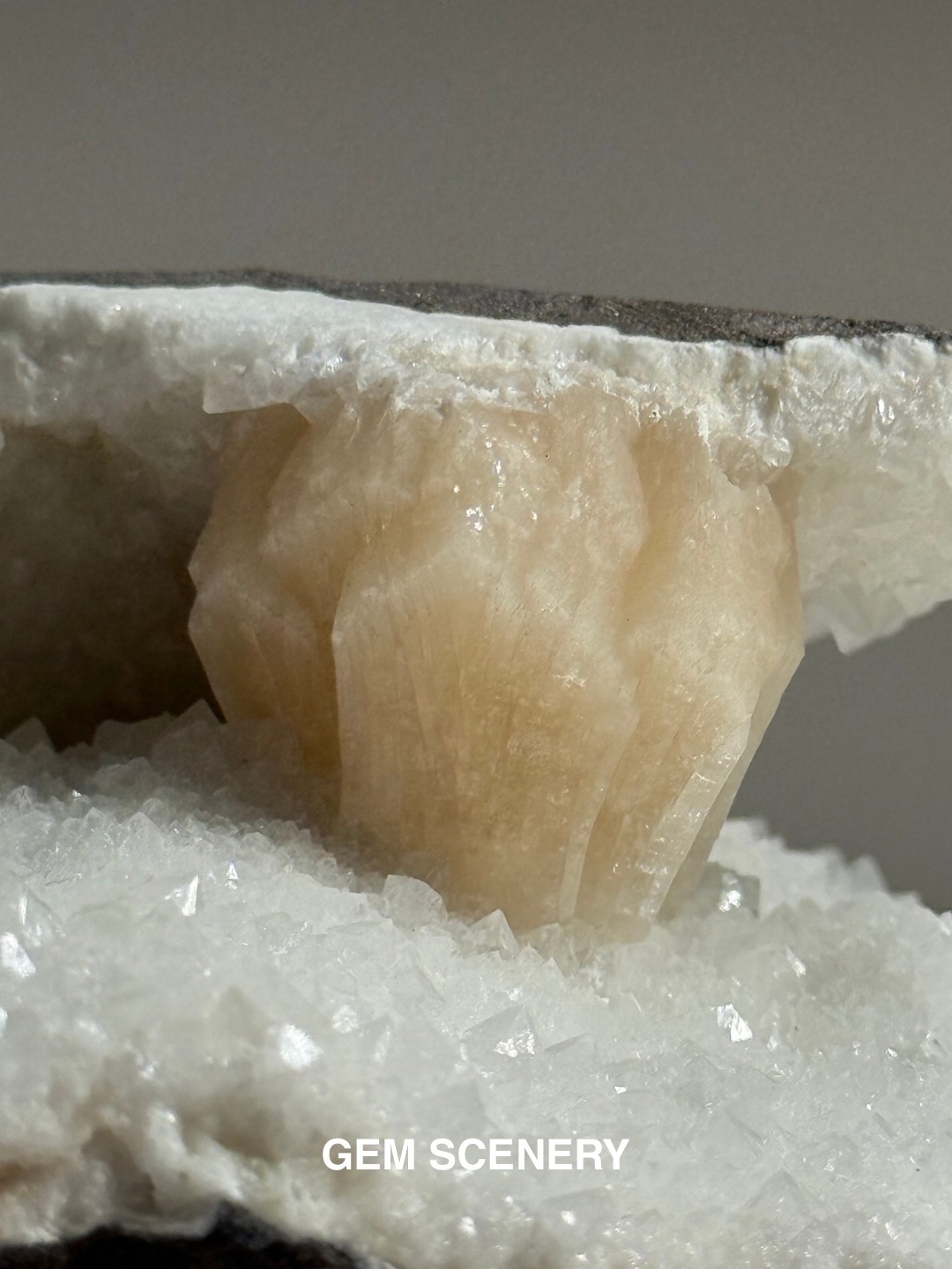 Realm of Still White - Stilbite with Apophyllite