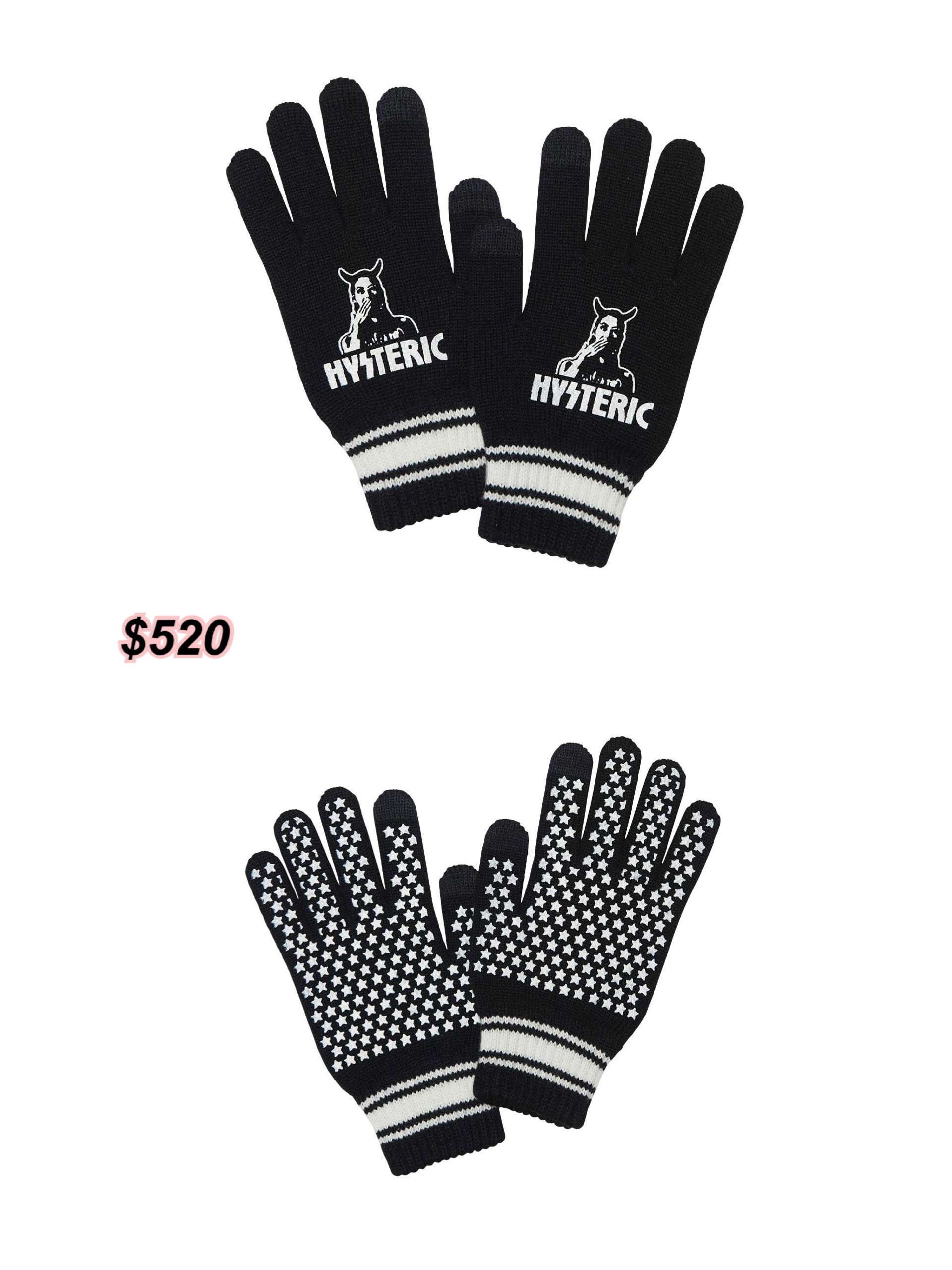 Hysteric Glamour FW25 新款手套/3 色
