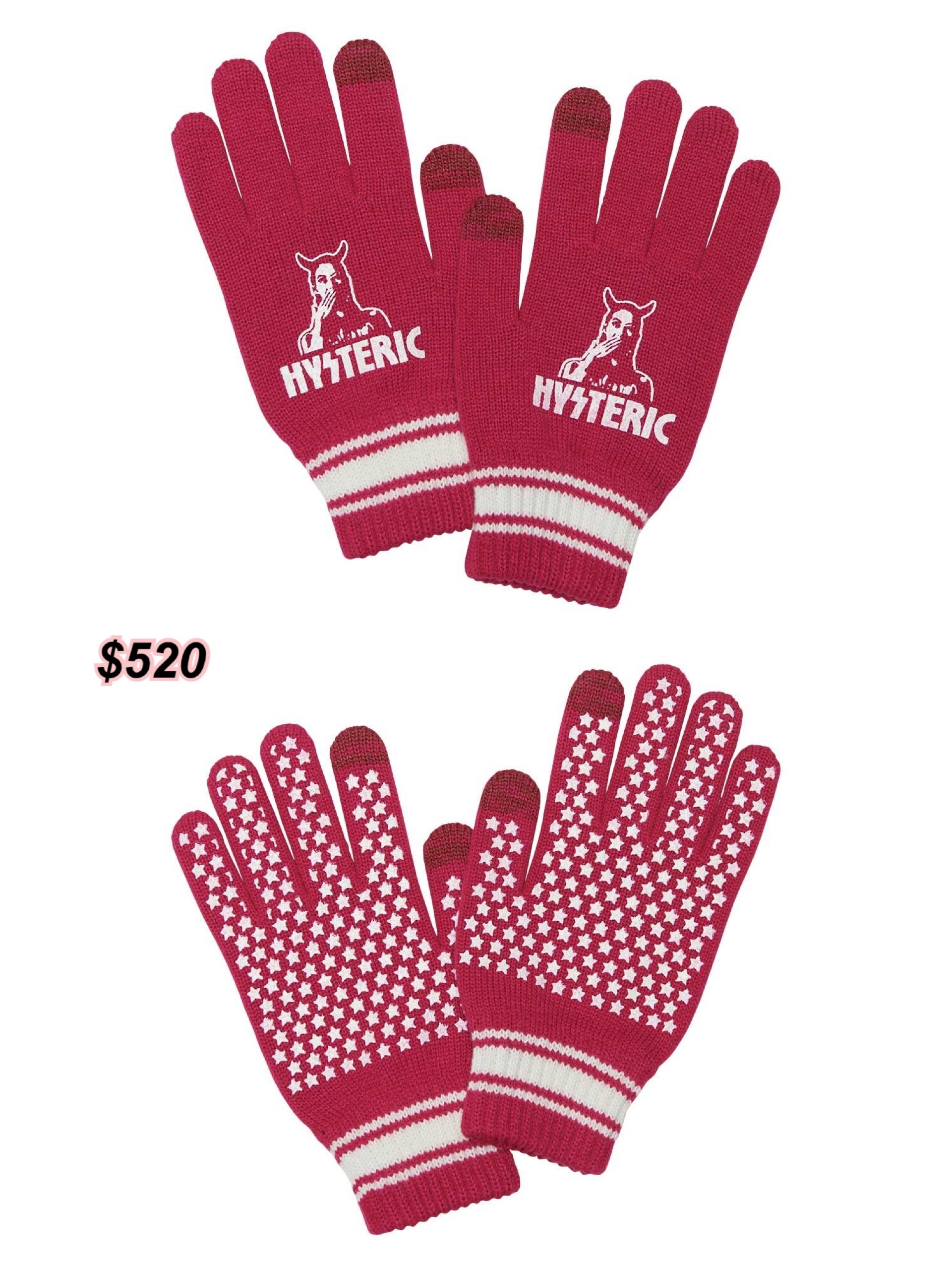 Hysteric Glamour FW25 新款手套/3 色