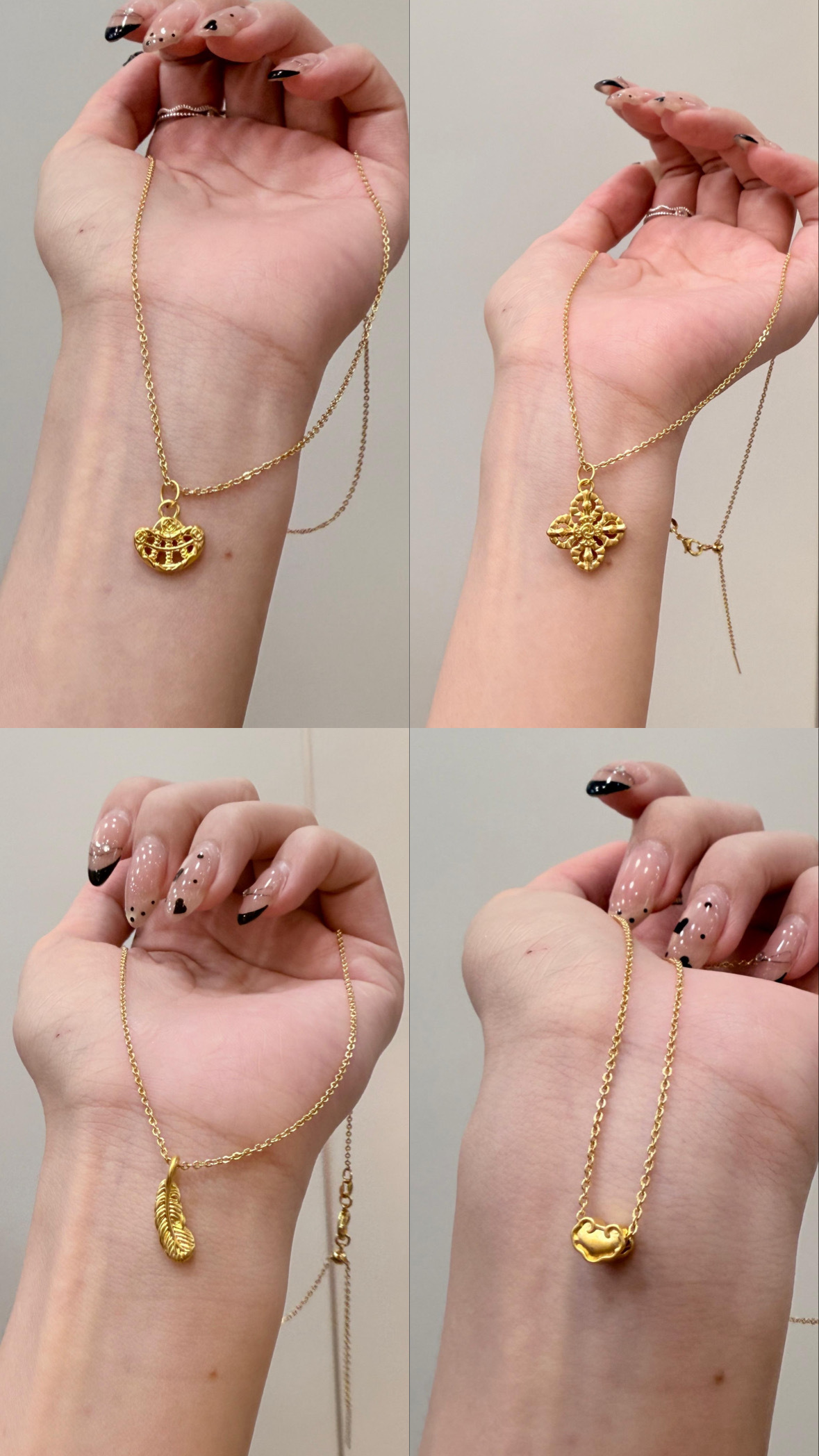 9999黄金吊墜6💛 (預訂貨品)