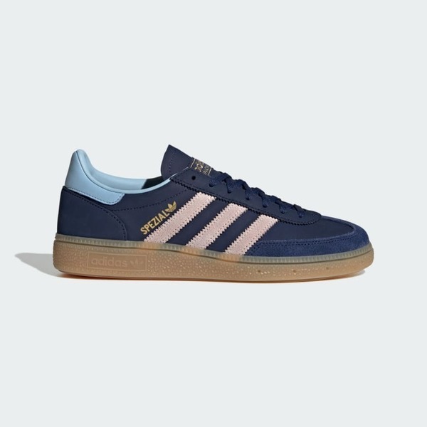 Adidas 愛迪達 Handball Spezial W JR0851 女 運動休閒鞋 德訓鞋 膠底 藍 粉紅
