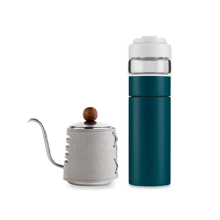 PO: 丹麥泡茶二件組(手沖壺-共2色/隨泡保溫瓶350ml-共4色)