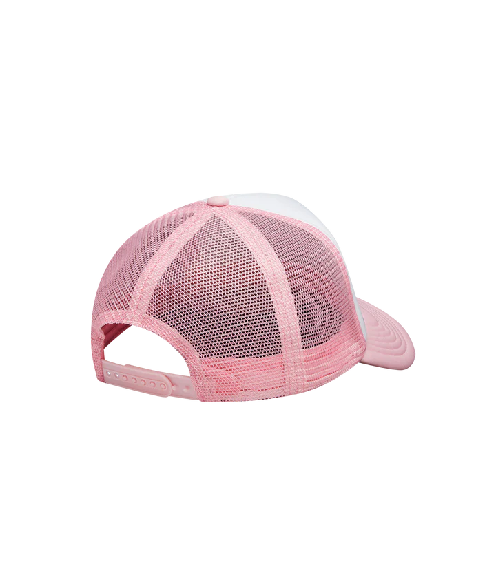 HOUNDSTOOTH RUNNING DOG TRUCKER CAP (WOMENS)