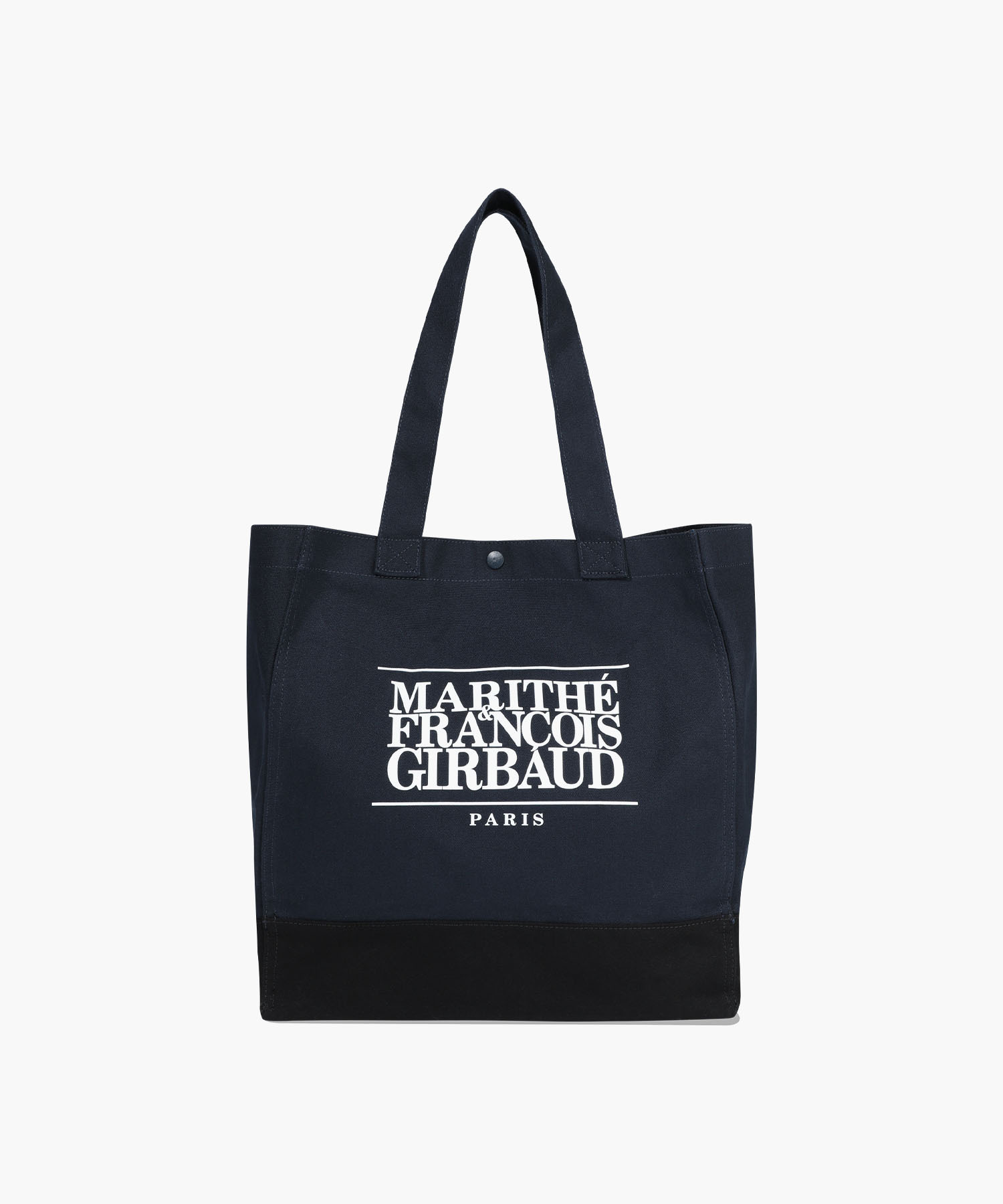 CLASSIC LOGO BIG SHOPPER BAG IN NAVY