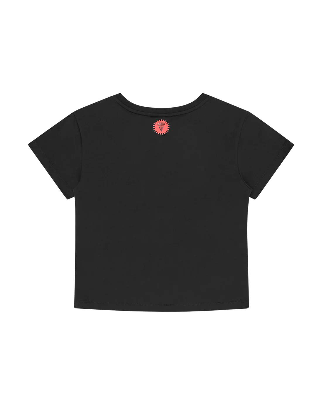 HOUNDSTOOTH RUNNING DOG BABY TEE (WOMENS)