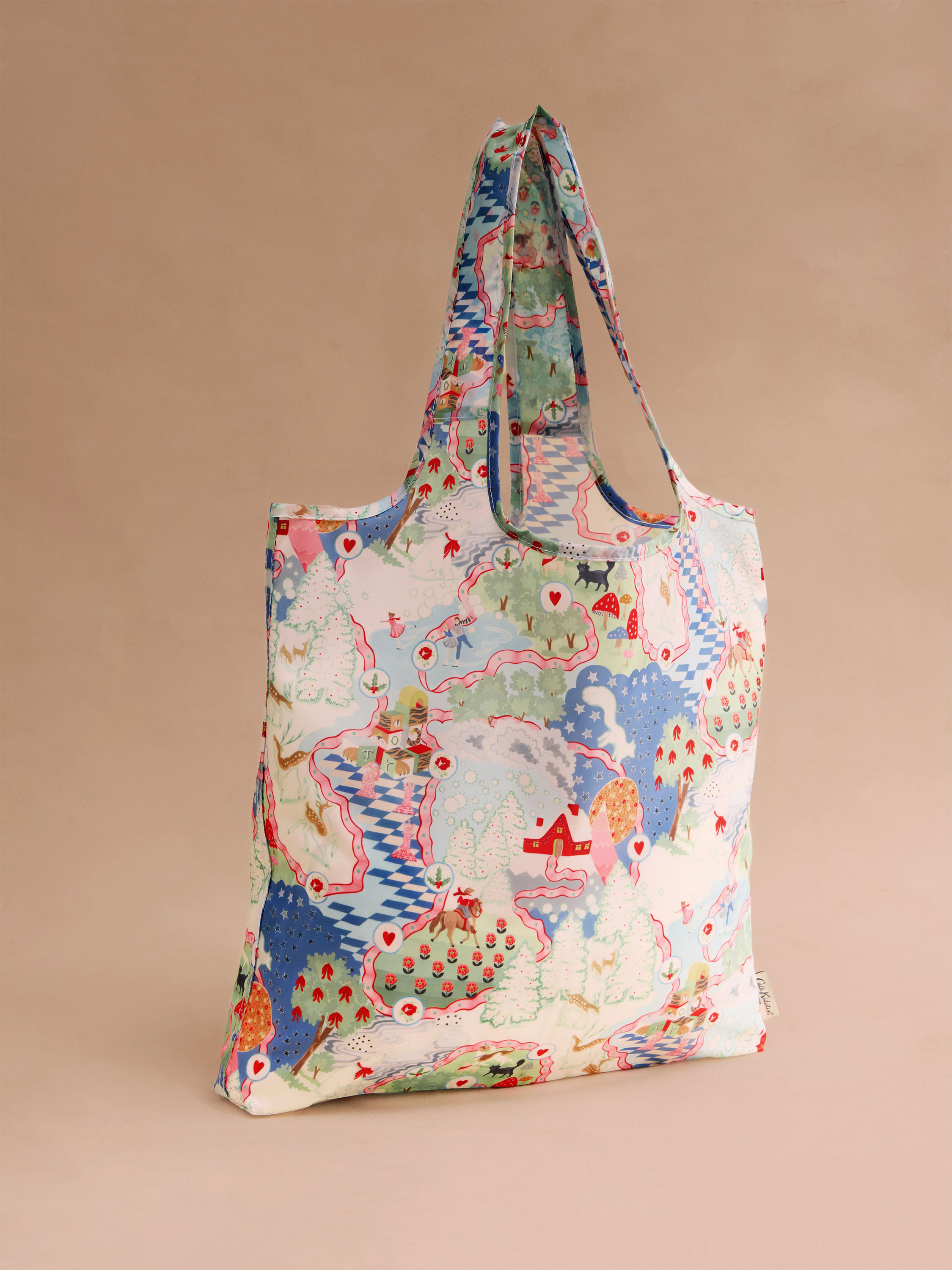 Christmas Journey 輕便型環保購物袋