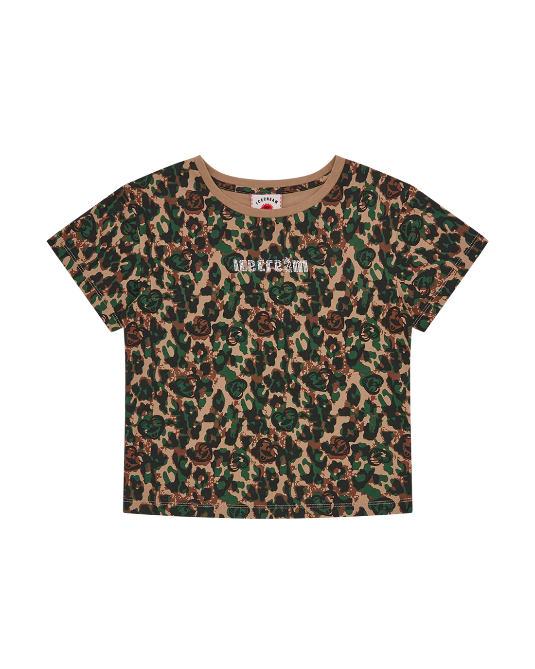 CRYSTAL SOFT SERVE BABY TEE (WOMENS)