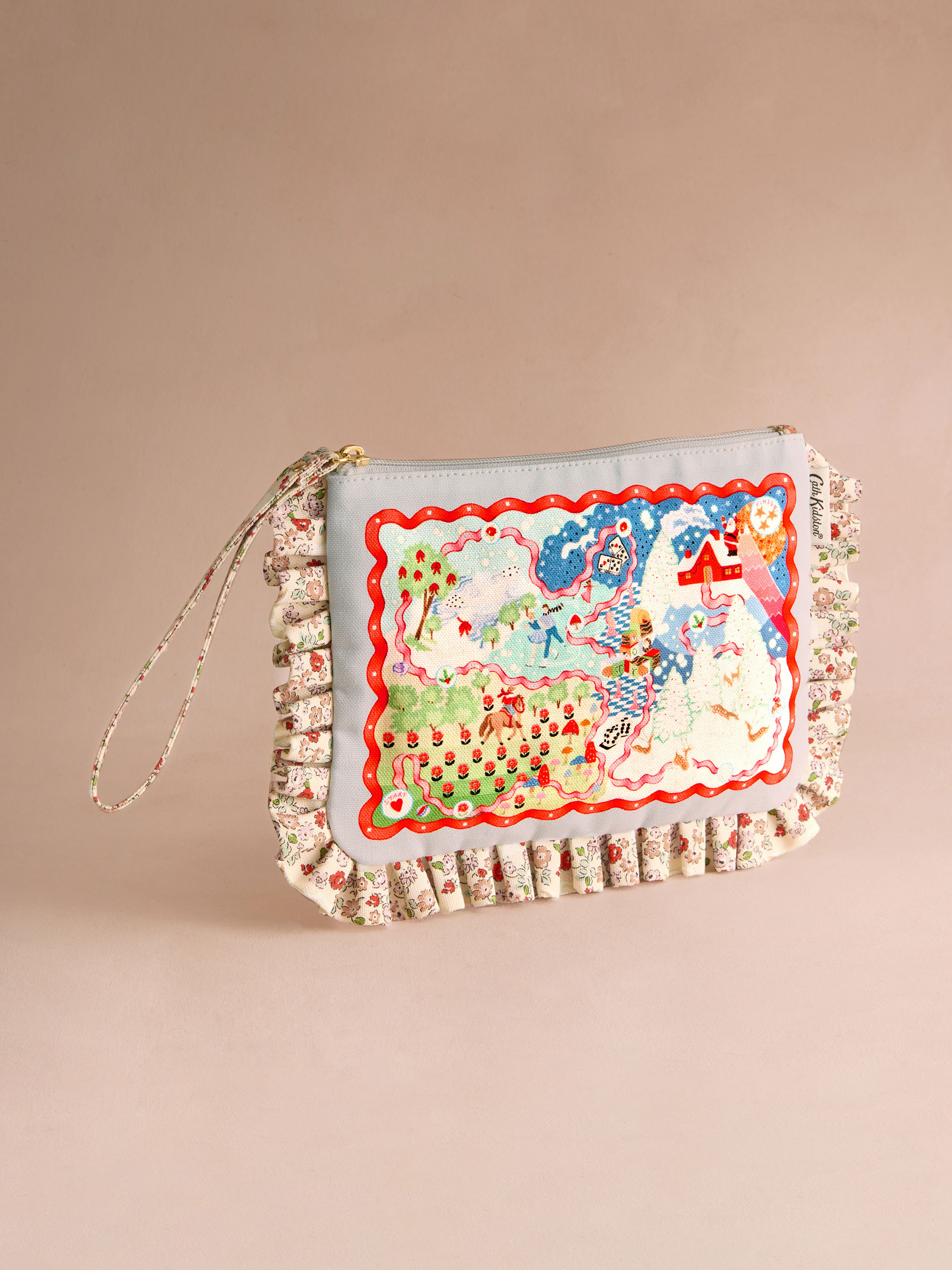 Christmas Journey 荷葉邊收納包