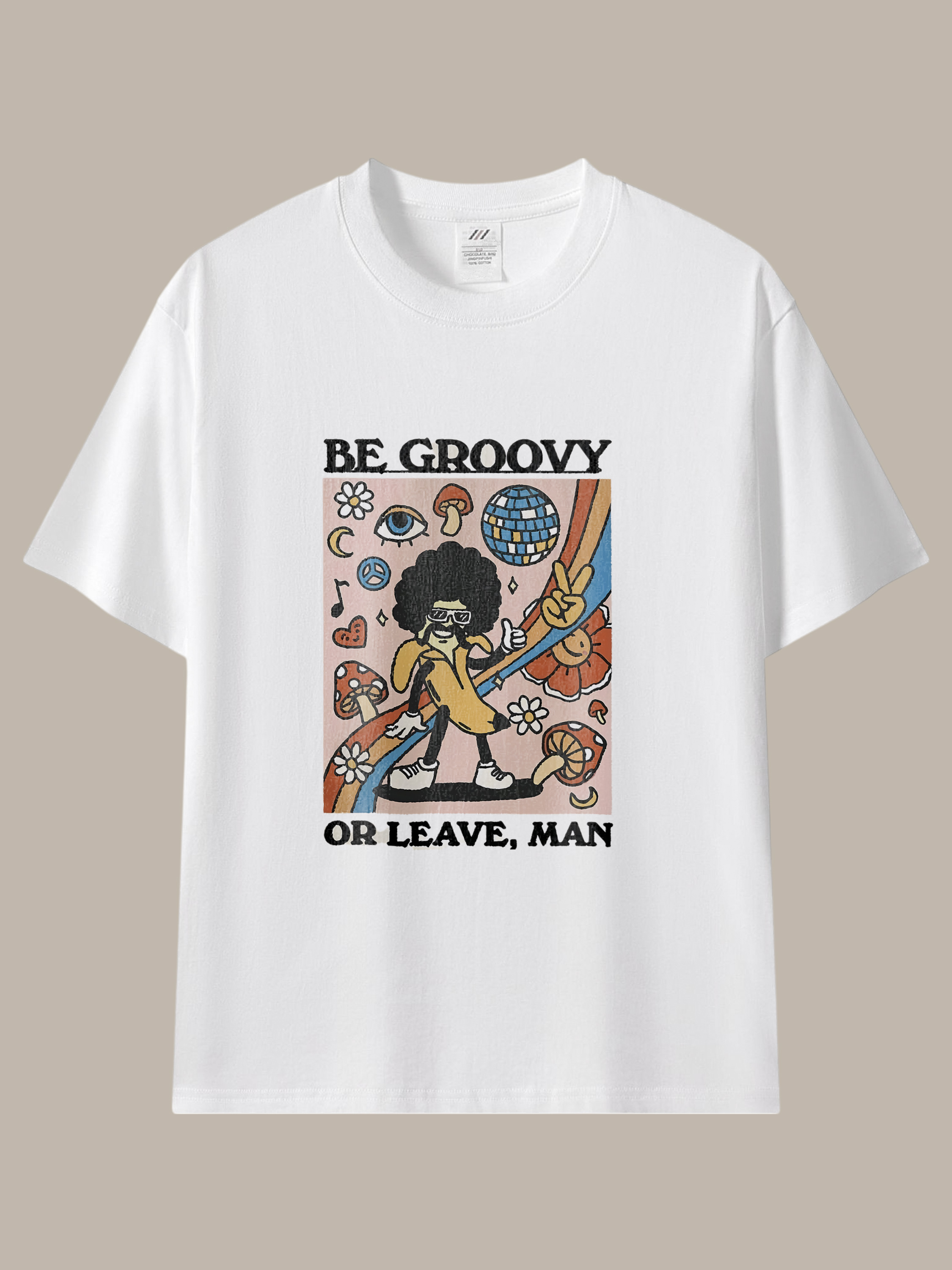 讓日常也有靈魂|Groovy 復古靈魂插畫棉T