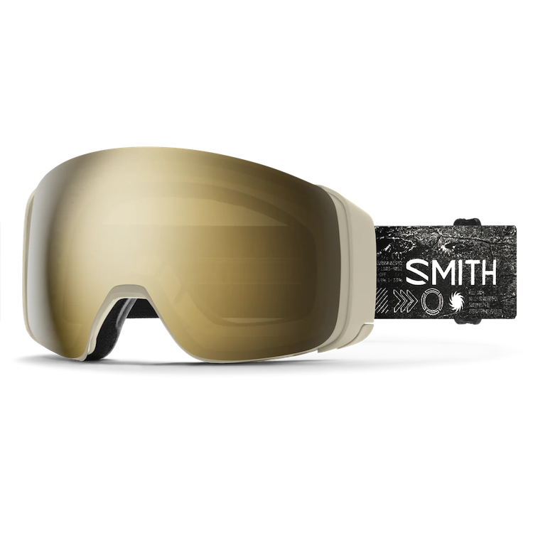 【SMITH】4D Mag Low Bridge Fit_Chalk Space Invader