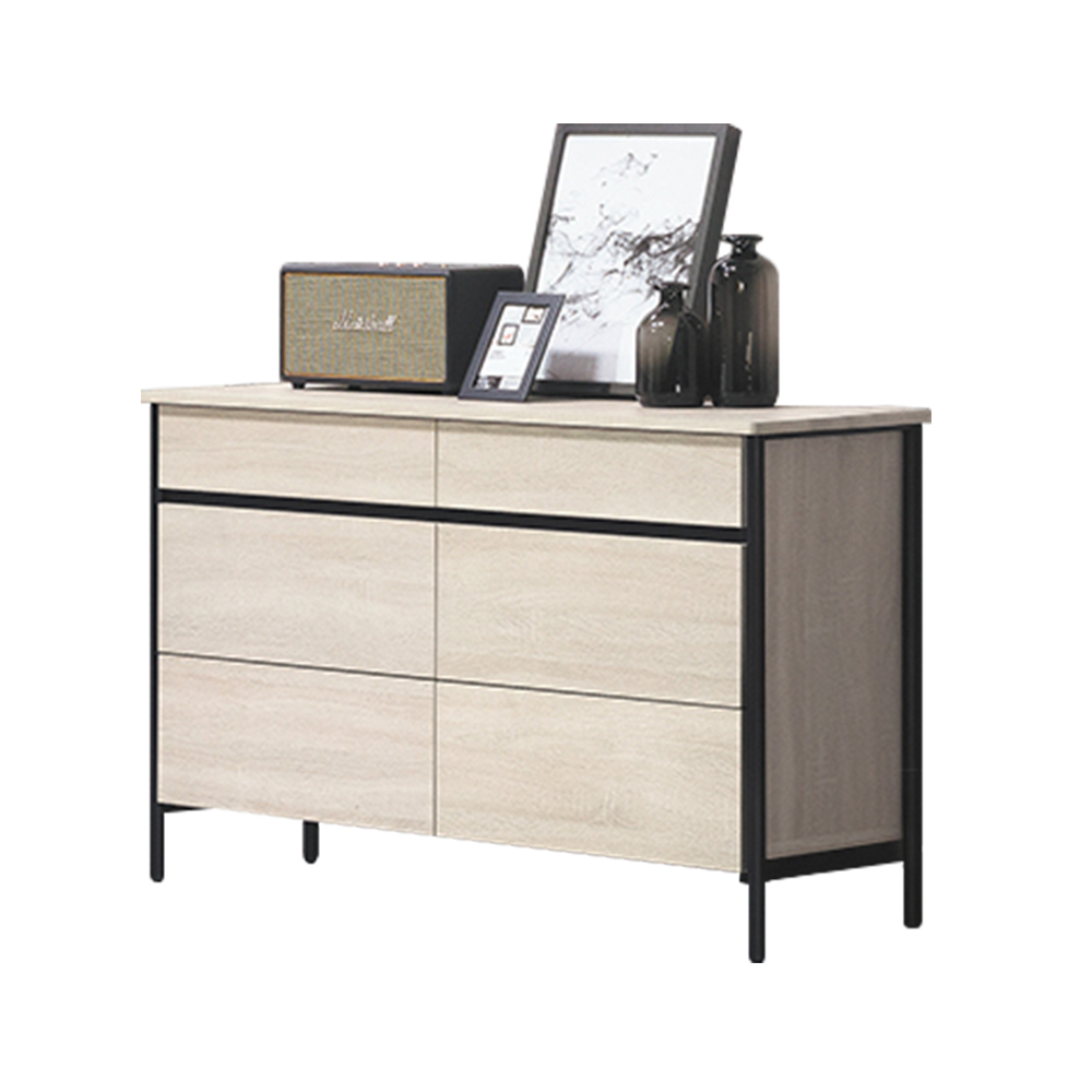 維森4尺六斗櫃/抽屜收納櫃/置物櫃