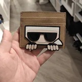 [S] KARL LAGERFELD VICUNA LH2PU953-VIC CARD CASE, 198913894196 (SKL1399)