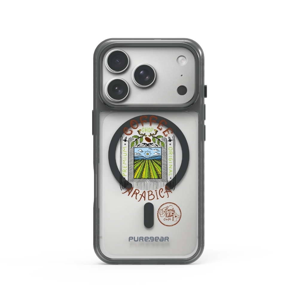 iPhone 冰鑽減壓防摔保護殼 / 日光咖啡田 (獵人谷咖啡)