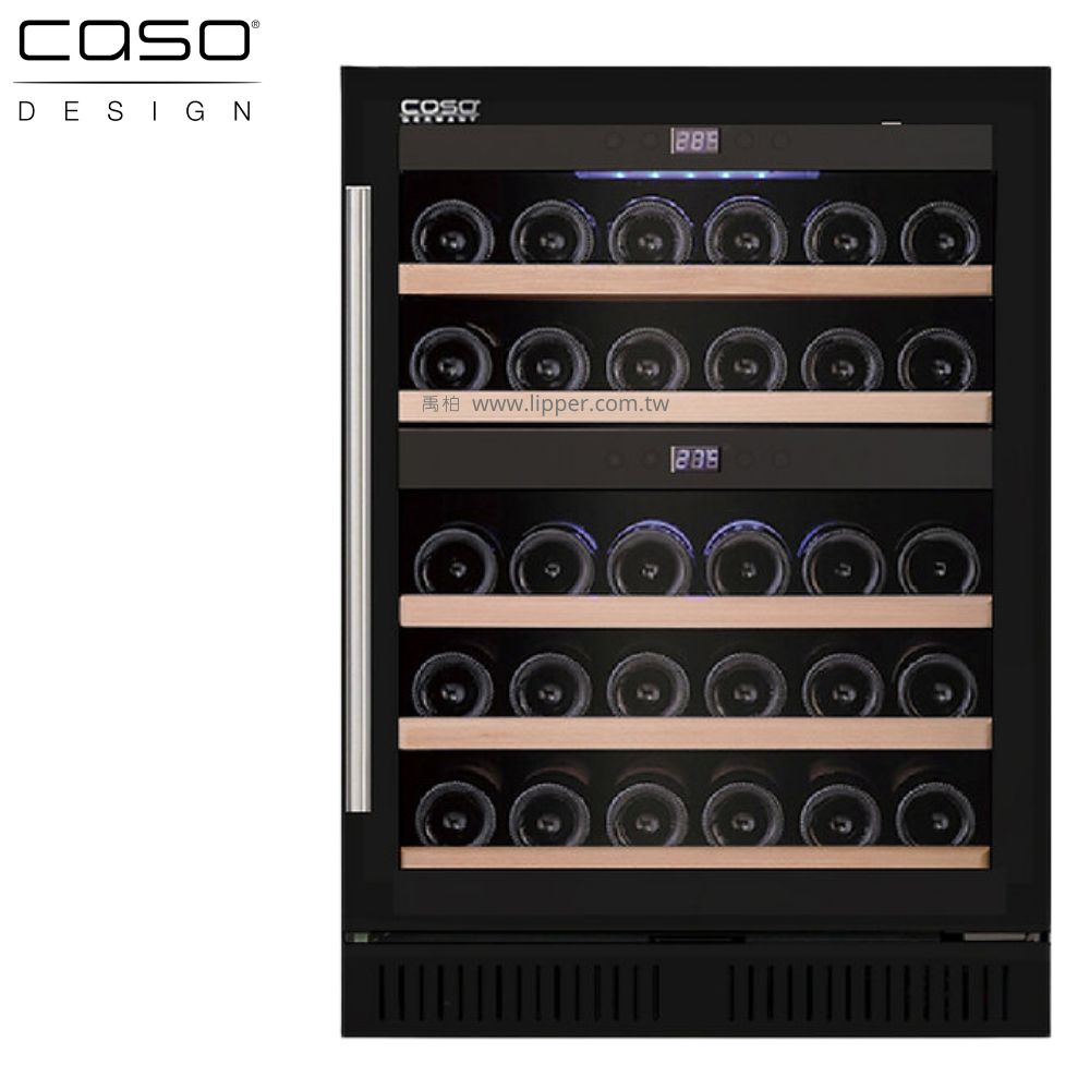 德國CASO嵌入式紅酒櫃(SW-40B) WineChefPro40B【全省免運費宅配到府】