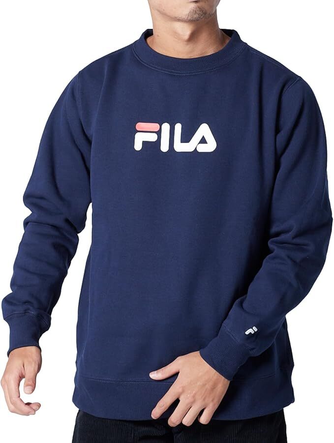 【預購】J1029901 FILA 男裝 裡面起毛長袖運動衫 440342G（LL碼2款顏色）